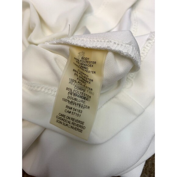 Karl Lagerfeld Top Womens S Sleeveless Pearl Embellished Knit Blouse Shirt - Picture 7 of 7